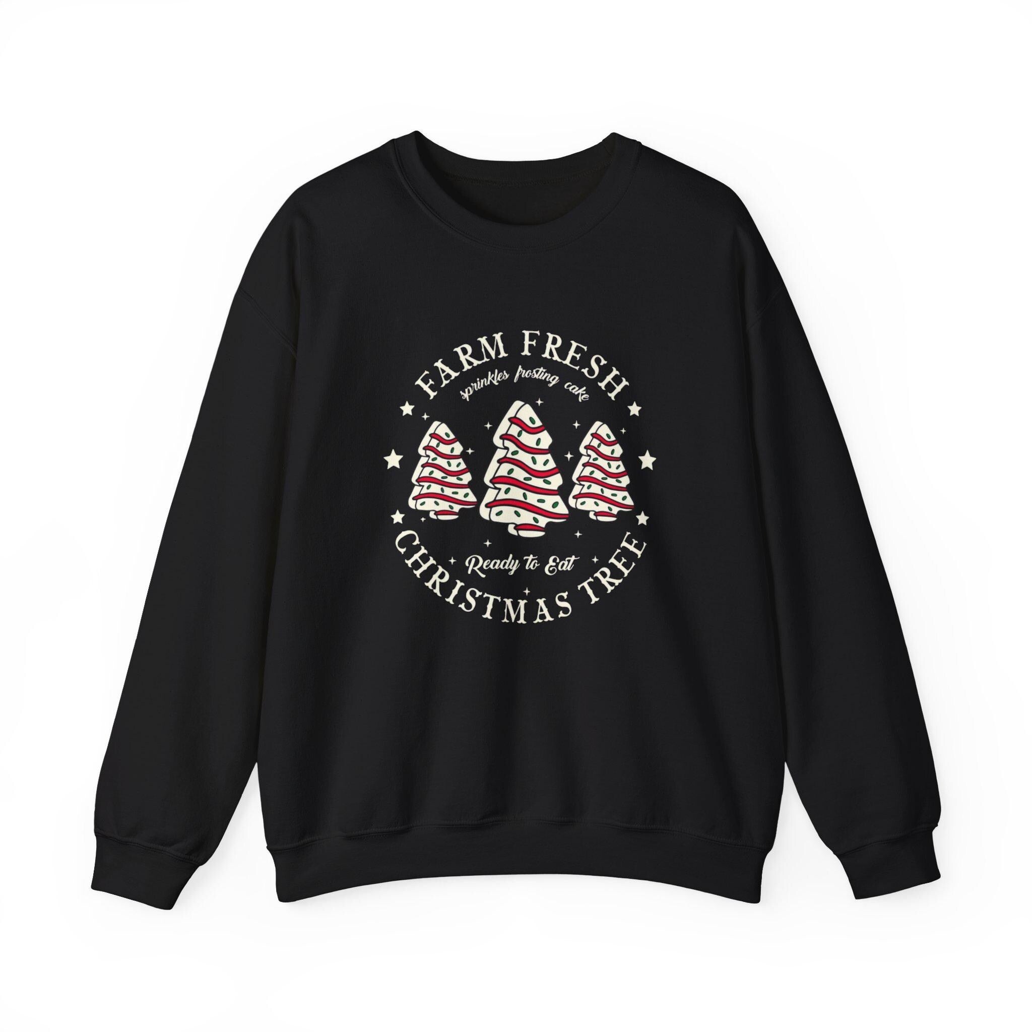 Christmas Tree Crewneck Sweatshirt | Cozy Holiday Sweater | Winter Festive Unisex Crew | Christmas Gift