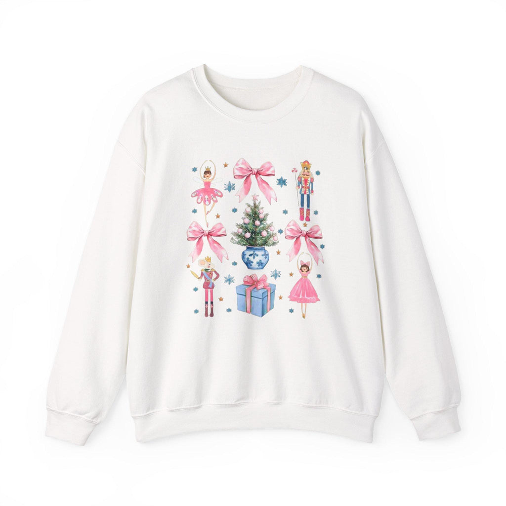 Ballet Christmas Sweatshirt: Nutcracker Holiday Crewneck