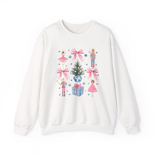 Ballet Christmas Sweatshirt: Nutcracker Holiday Crewneck
