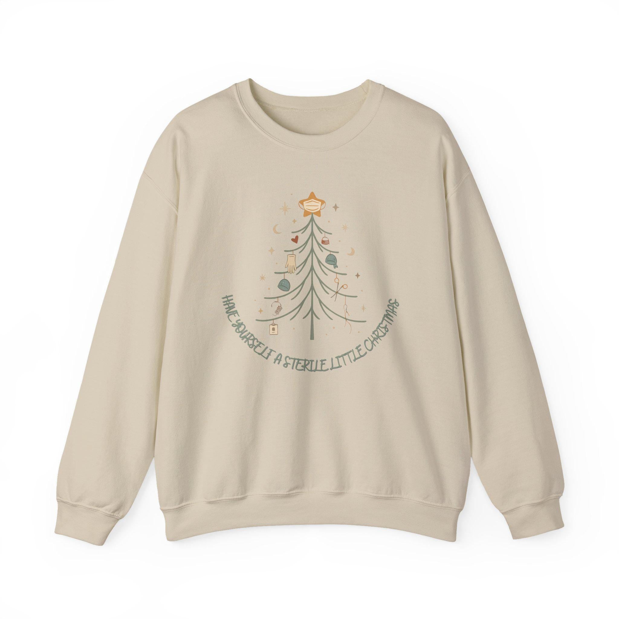 Operating Room Christmas Sweatshirt • Scrub Life Holiday Jumper • OR Nurse Doctor Tech Gift • Medical Staff Holiday Sweater • Hospital Chris