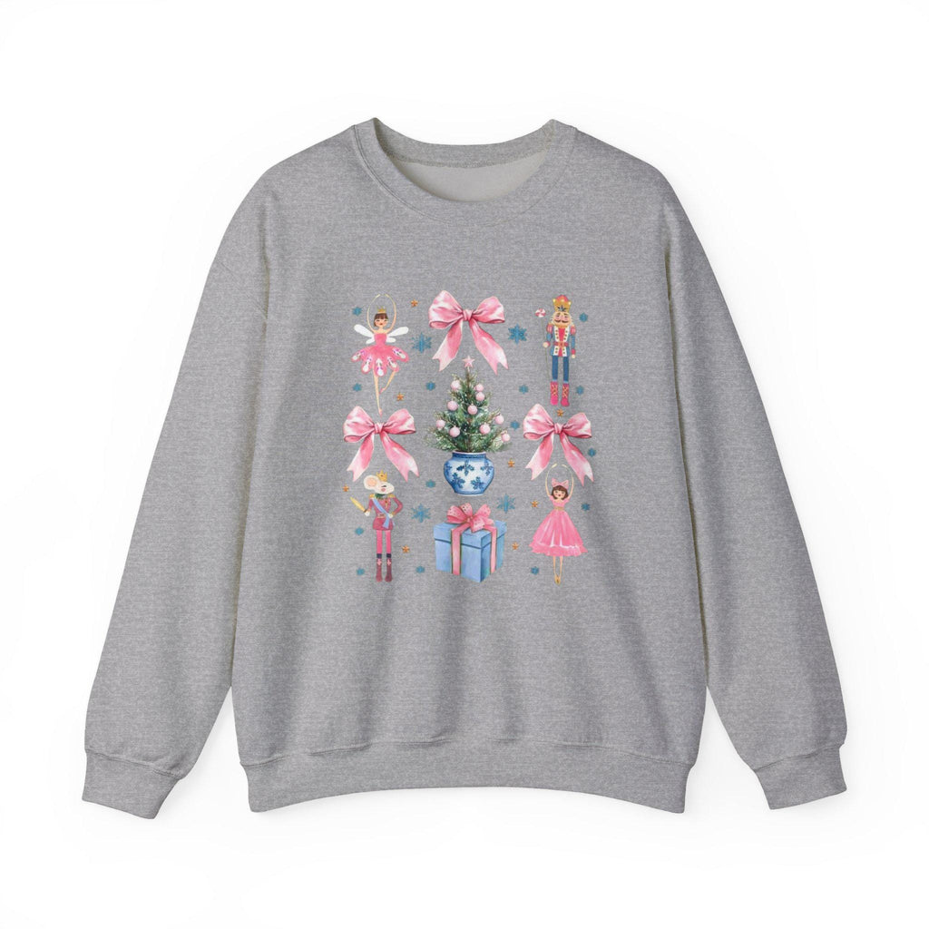Ballet Christmas Sweatshirt: Nutcracker Holiday Crewneck