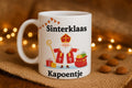 Sinterklaas Ceramic Coffee Mug • Dutch Holiday Tradition Gift • Pakjesavond Mug • Saint Nicholas Netherlands Cup