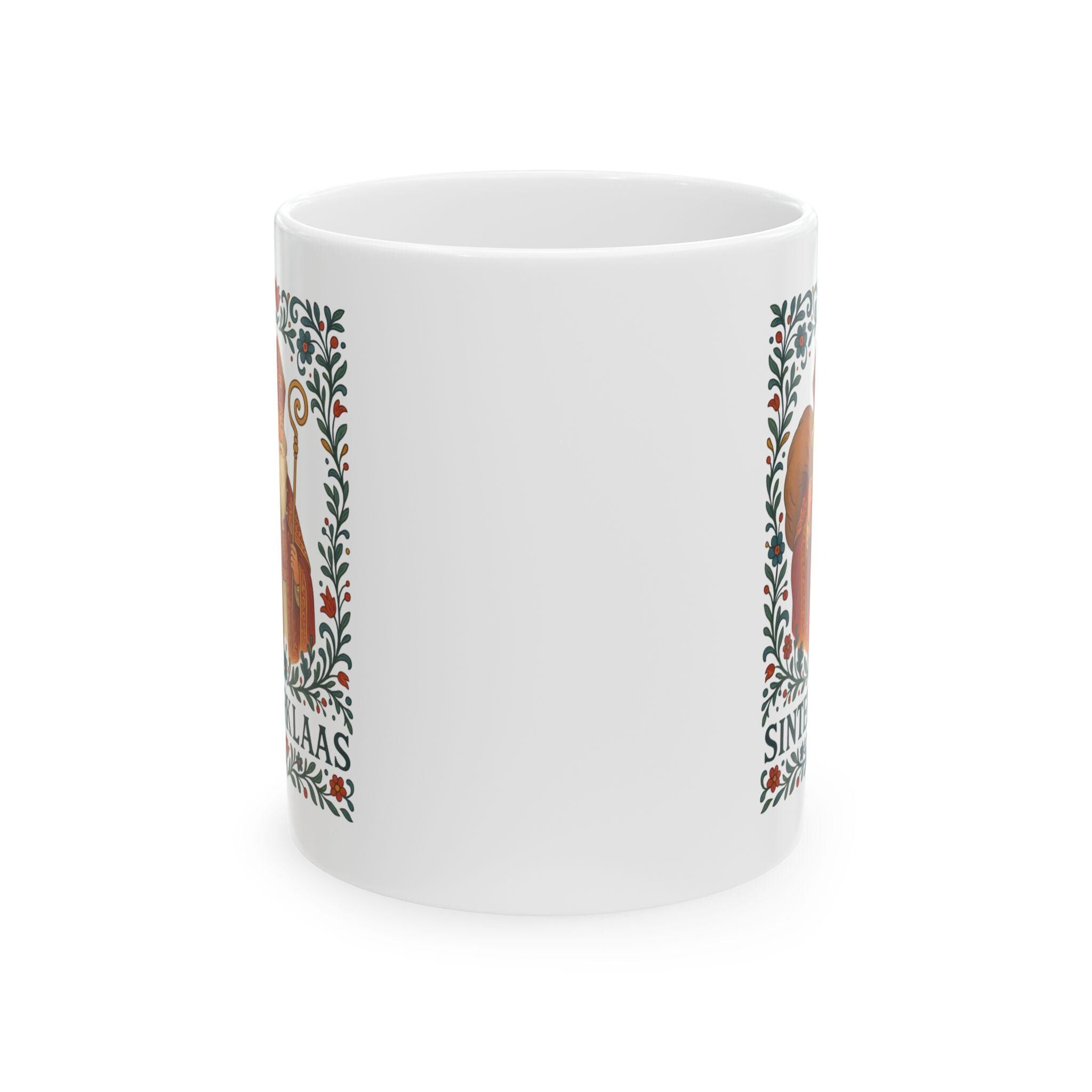 Sinterklaas Coffee Mug – Dutch Christmas Amsterdam Mug – Cozy Netherlands Holiday Decor Gift