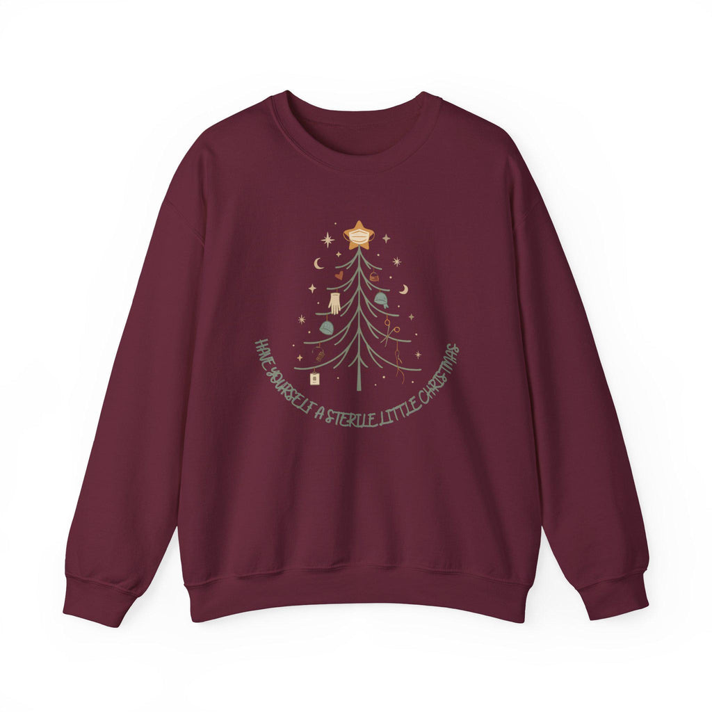 Operating Room Christmas Sweatshirt • Scrub Life Holiday Jumper • OR Nurse Doctor Tech Gift • Medical Staff Holiday Sweater • Hospital Chris