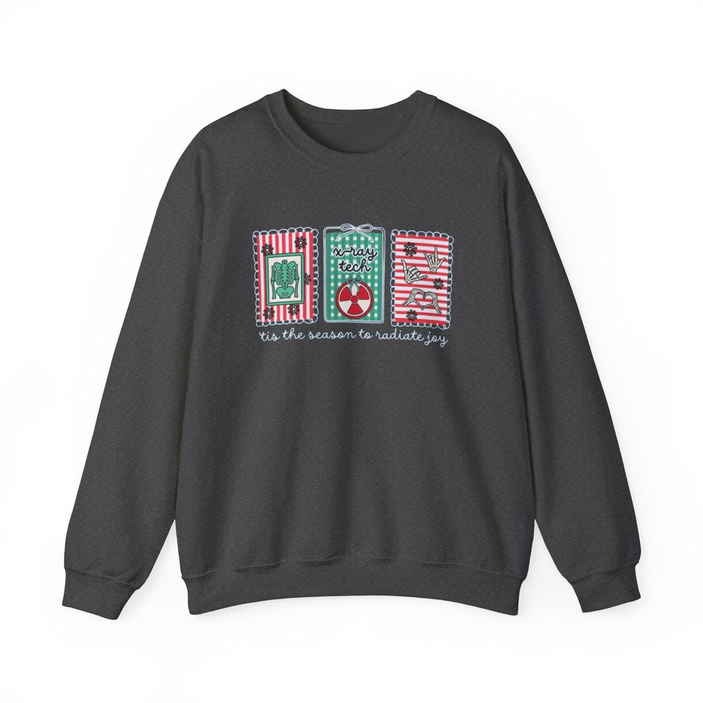 X-Ray Tech Christmas Sweatshirt – Radiology Holiday Crewneck, Funny Medical Xmas Gift, Radiologic Tech Apparel