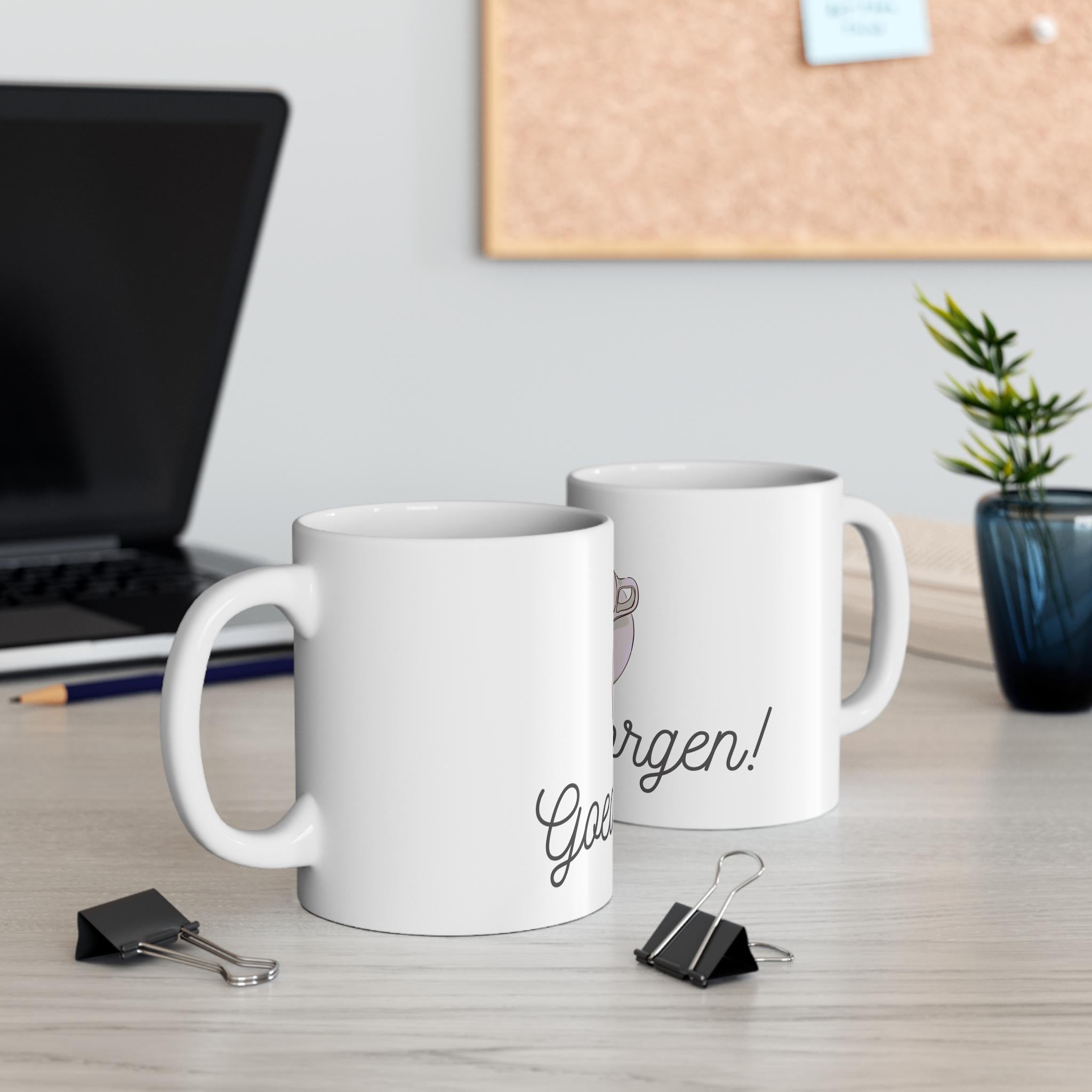 Goedemorgen Mug – Dutch Coffee Cup, 11oz Morning Tea Mug, Cute Netherlands Gift, Cozy European Kitchenware