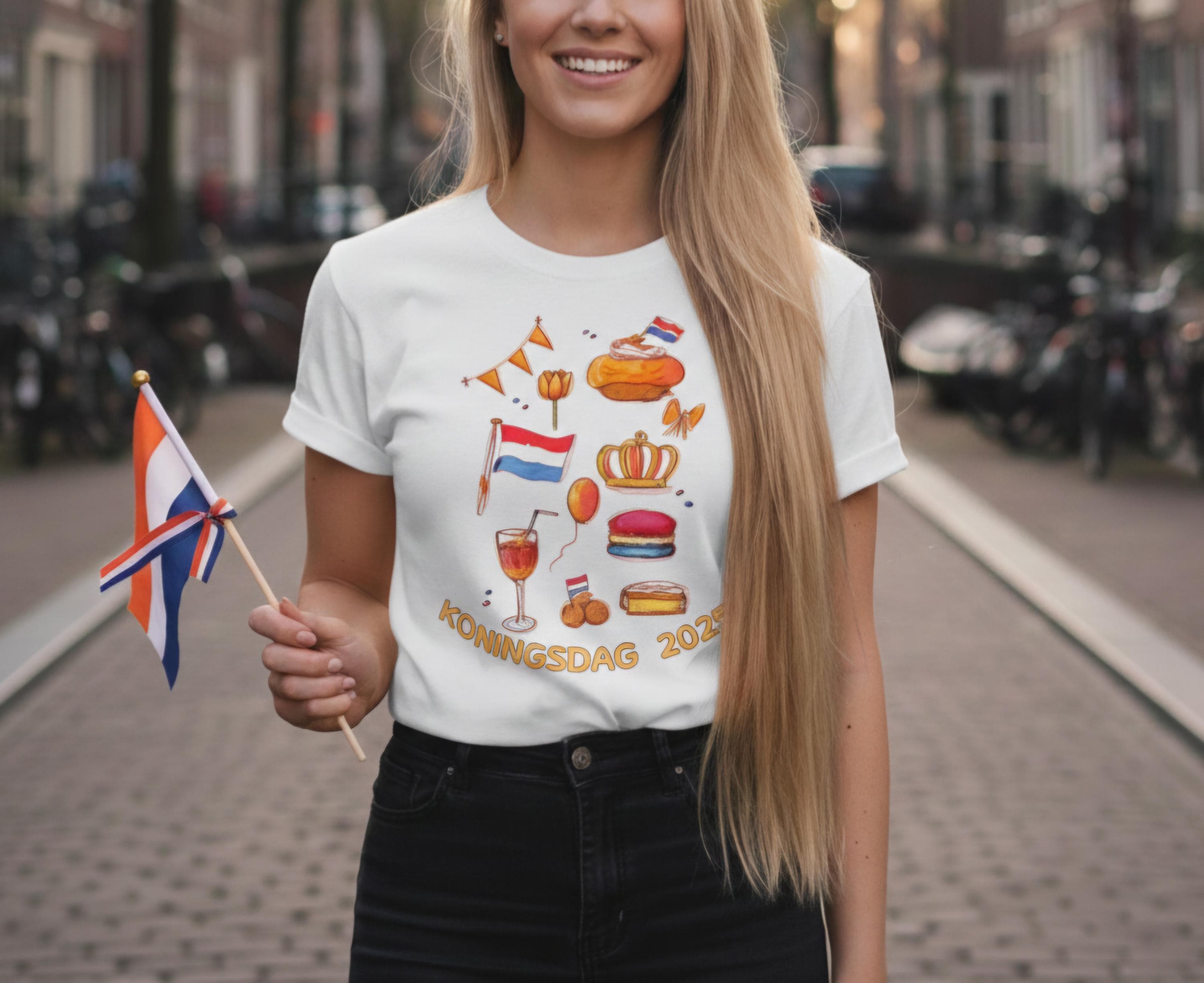 Koningsdag 2025 T Shirt | Dutch Kings Day Shirt | Netherlands Orange Tee | Holland Celebration Shirt | Dutch Pride Gift