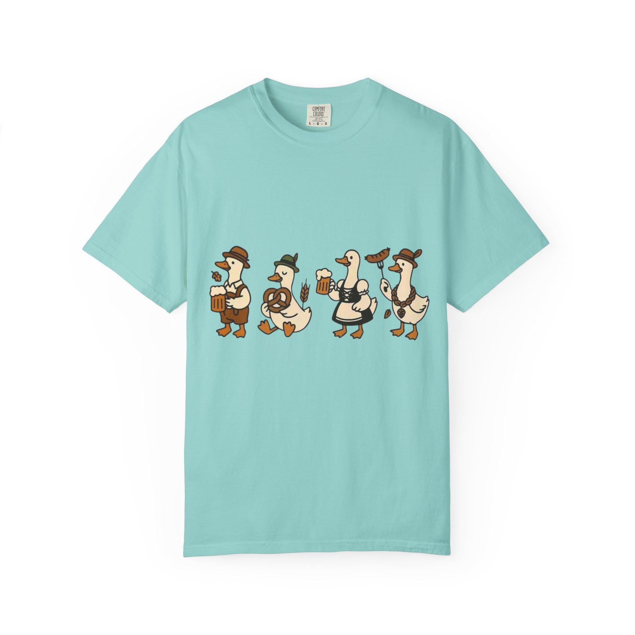 Silly Goose Oktoberfest T-Shirt • Funny German Beer Drinking Tee • Bavarian Festival Shirt for Beer Lovers