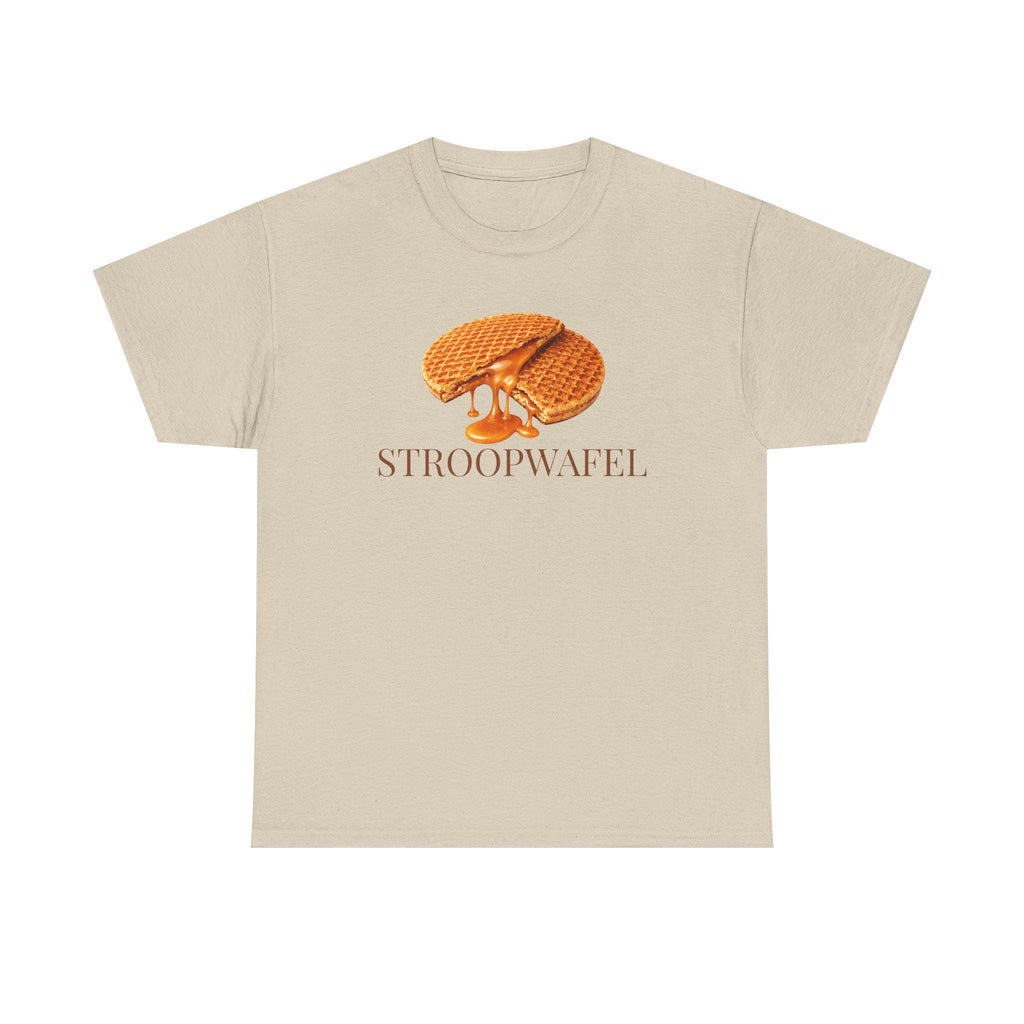 Stroopwafel Shirt | Dutch Dessert Tee | Netherlands Food Shirt | Amsterdam Travel Shirt | Stroopwafel Lover Gift | European Food Graphic Tee