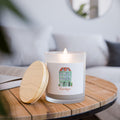 Blackberry Copenhagen Candle | Frosted Glass Scandinavian Candle | Hygge Denmark Home Decor | Cozy Winter Fruit Scent Gift