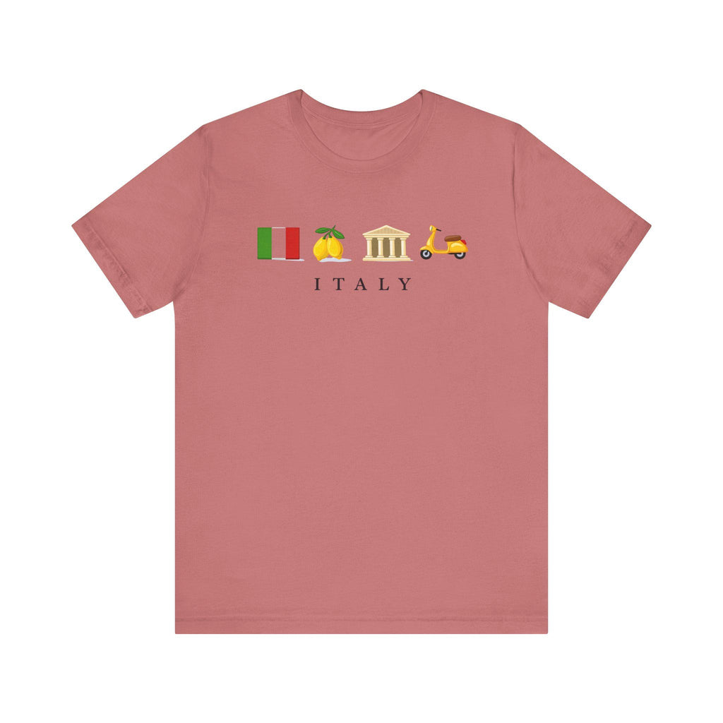 Italy Travel Shirt, Italian Vacation, Amalfi Coast Shirt, Vespa Lemon Italy Graphic Tee, Italian Summer Shirt, Italy Tourist Gift, Europe