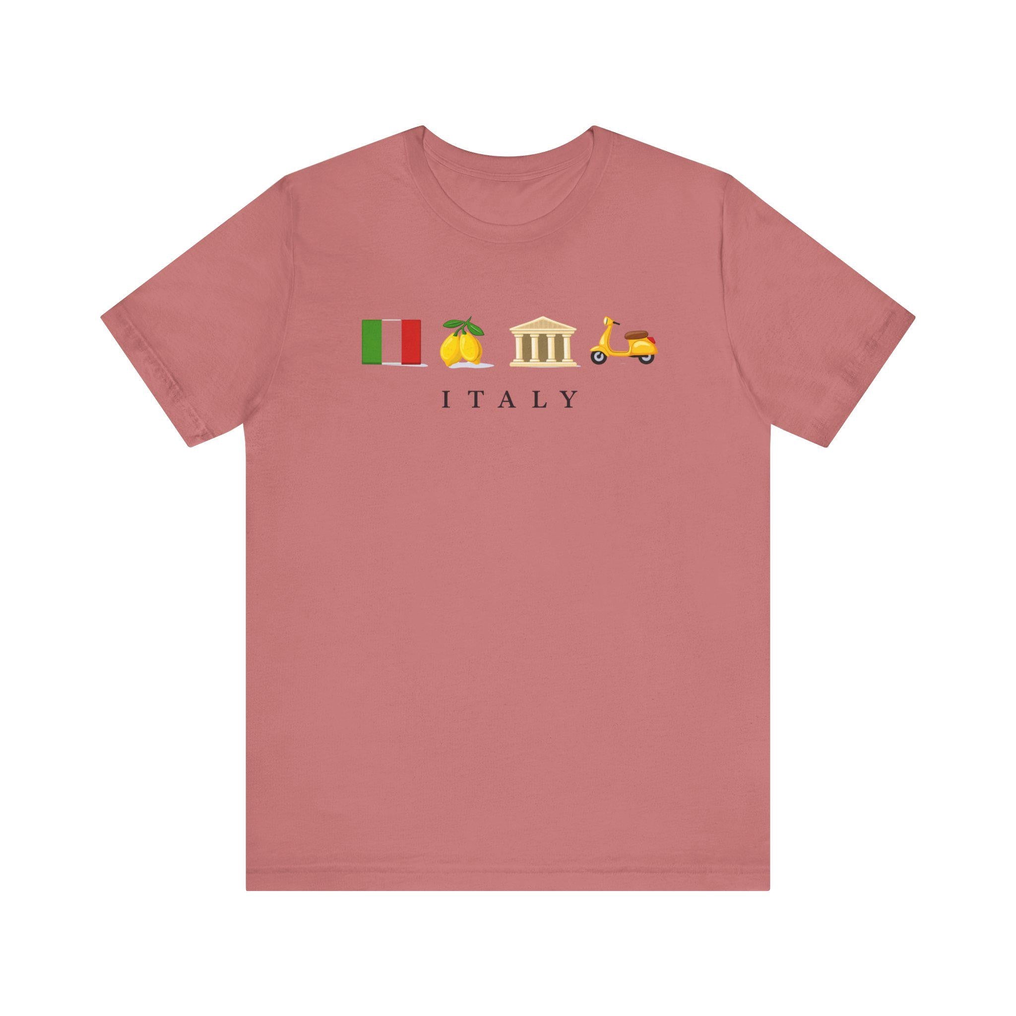 Italy Travel Shirt, Italian Vacation, Amalfi Coast Shirt, Vespa Lemon Italy Graphic Tee, Italian Summer Shirt, Italy Tourist Gift, Europe