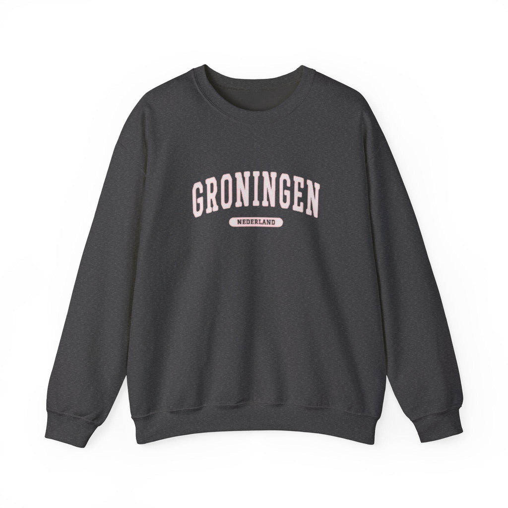 Groningen Crewneck Sweatshirt | Cozy Dutch City Sweater | Groningen University Gift | Unisex Netherlands Apparel