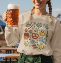 Bavarian Oktoberfest Crewneck, German Heritage Sweatshirt, Oktoberfest Outfit, Alpine Beer Festival Jumper, Unisex Bavarian Clothing