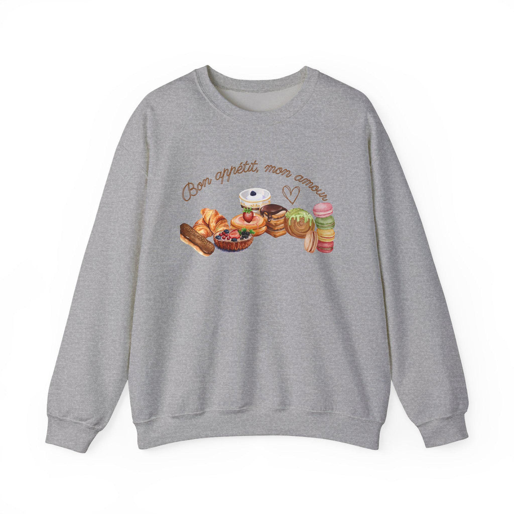 French Dessert Sweatshirt • Patisserie Crewneck • Cute Paris Food Lover Gift • Bon Appétit Sweater