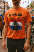 Netherlands Pride T-Shirt | Koningsdag Shirt | Dutch Flag Tee | Holland Heritage Clothing