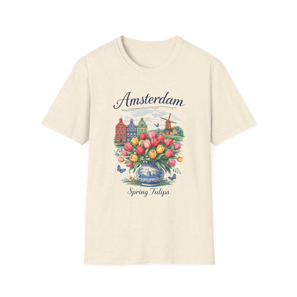Amsterdam Tulip Shirt | Dutch Spring Tee | Netherlands Travel Shirt | Tulip Field Aesthetic | European Vacation Shirt | Holland Gift