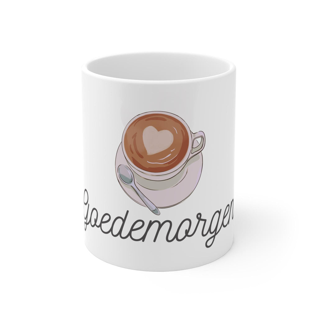 Goedemorgen Mug – Dutch Coffee Cup, 11oz Morning Tea Mug, Cute Netherlands Gift, Cozy European Kitchenware