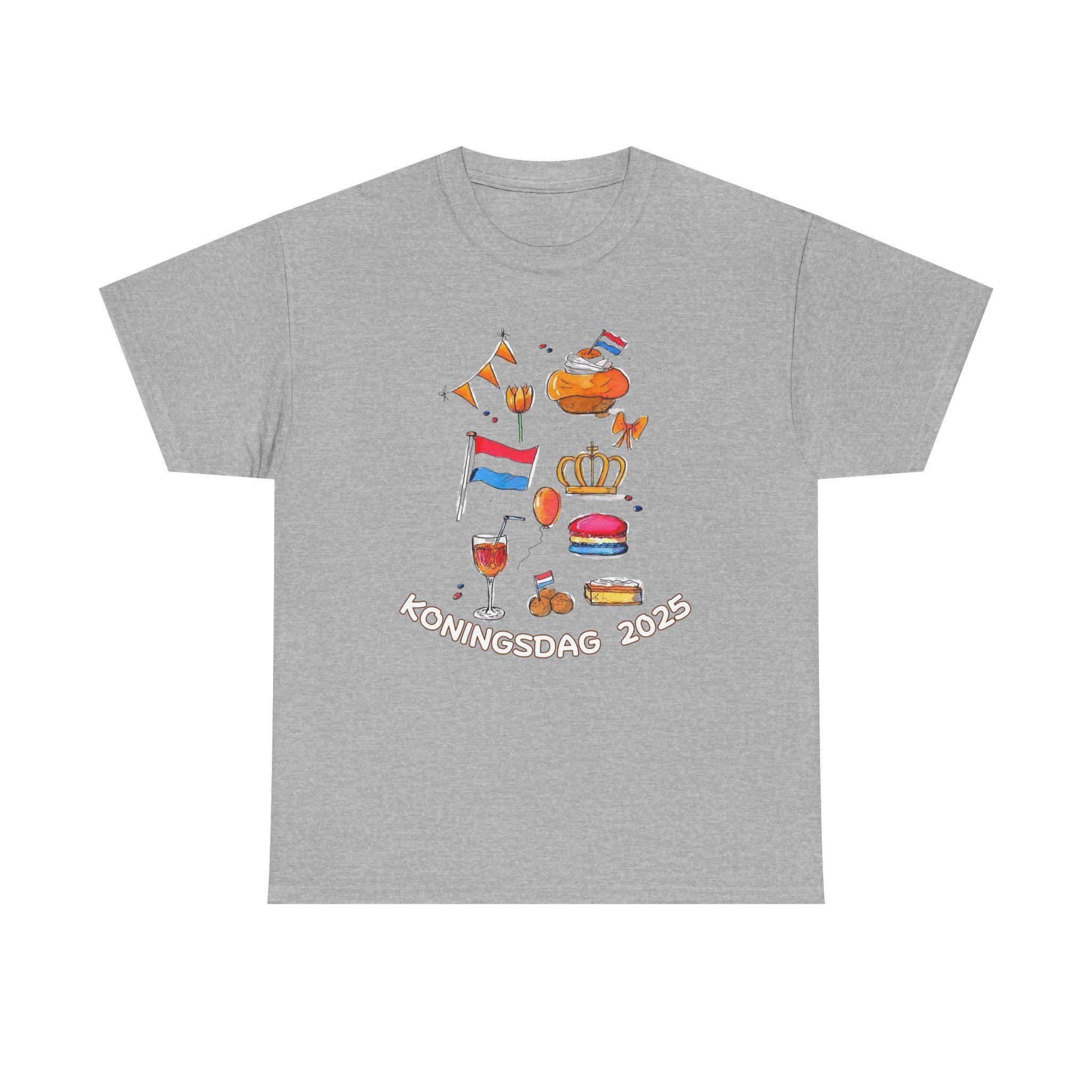 Koningsdag 2025 T Shirt | Dutch Kings Day Shirt | Netherlands Orange Tee | Holland Celebration Shirt | Dutch Pride Gift