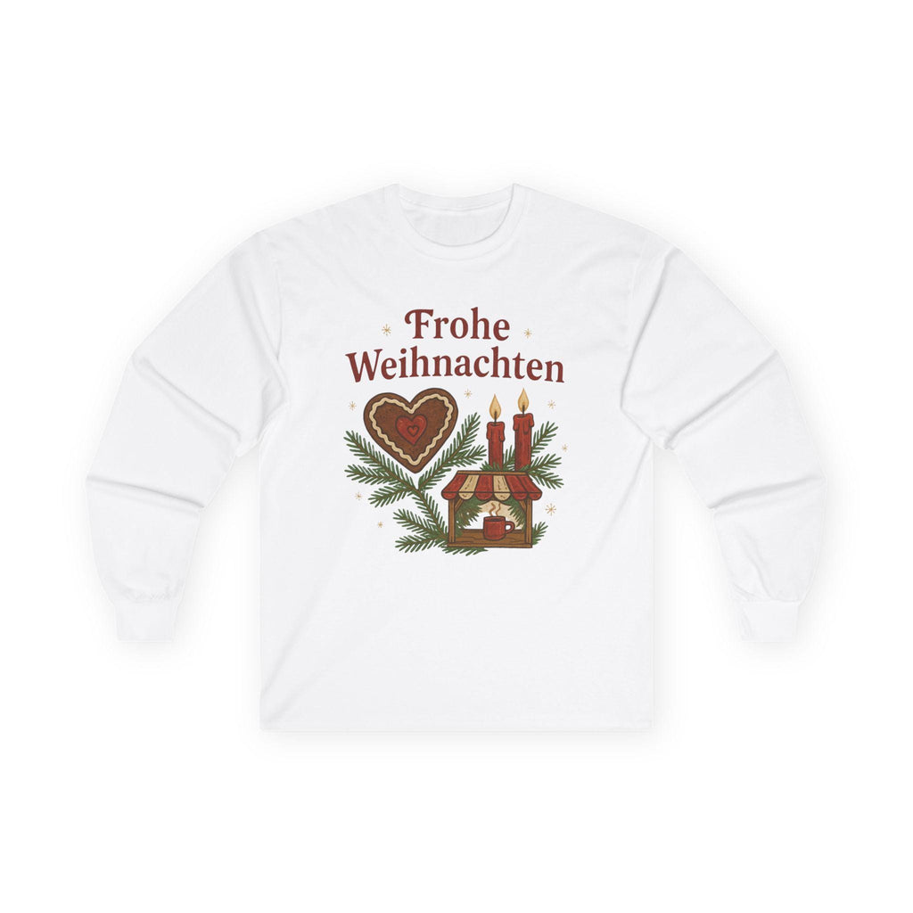 German Christmas St. Nicholas Shirt – Nikolaus Vintage Long Sleeve Tee | European Holiday Top