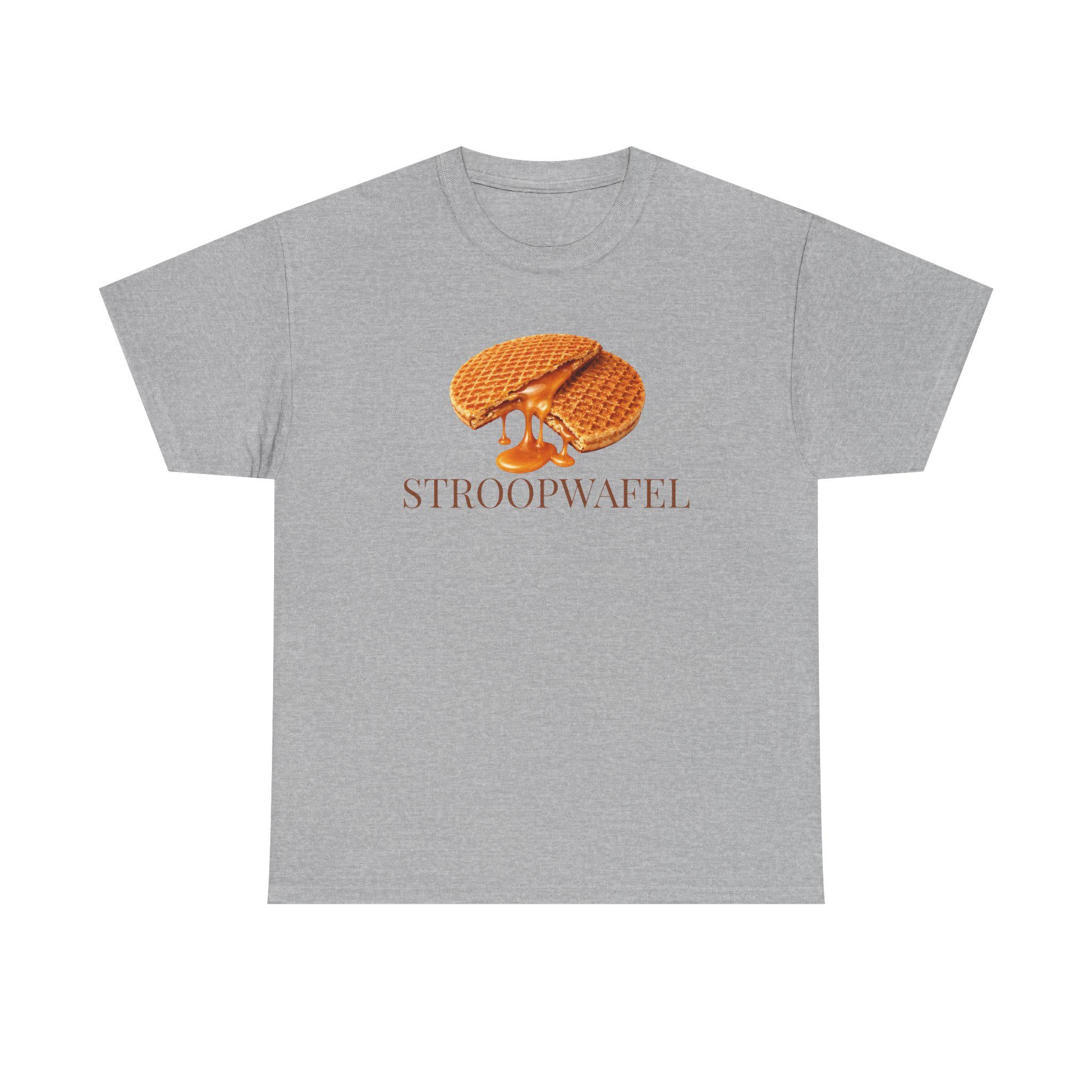 Stroopwafel Shirt | Dutch Dessert Tee | Netherlands Food Shirt | Amsterdam Travel Shirt | Stroopwafel Lover Gift | European Food Graphic Tee