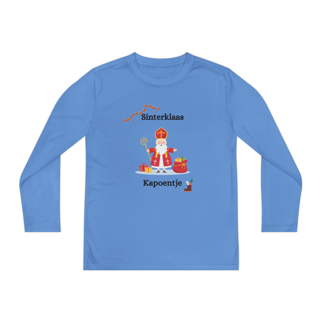 Youth Sinterklaas Long Sleeve Shirt • Dutch Holiday Kids Tee • Saint Nicholas Christmas Top