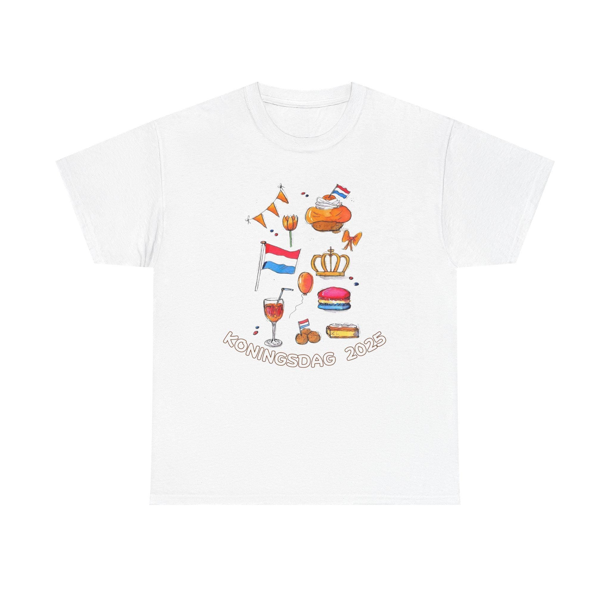 Koningsdag 2025 T Shirt | Dutch Kings Day Shirt | Netherlands Orange Tee | Holland Celebration Shirt | Dutch Pride Gift
