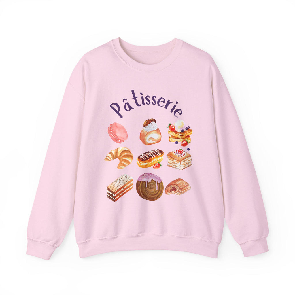 Patisserie Sweatshirt | French Pastry Crewneck | Croissant & Macaron Bakery Aesthetic Sweater