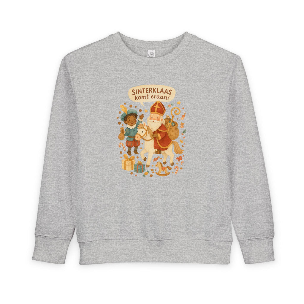 Sinterklaas Toddler Sweatshirt – Dutch Christmas Kids Jumper – Sinterklaas Gift – Dutch Holiday Sweater – European Christmas Shirt for Kids