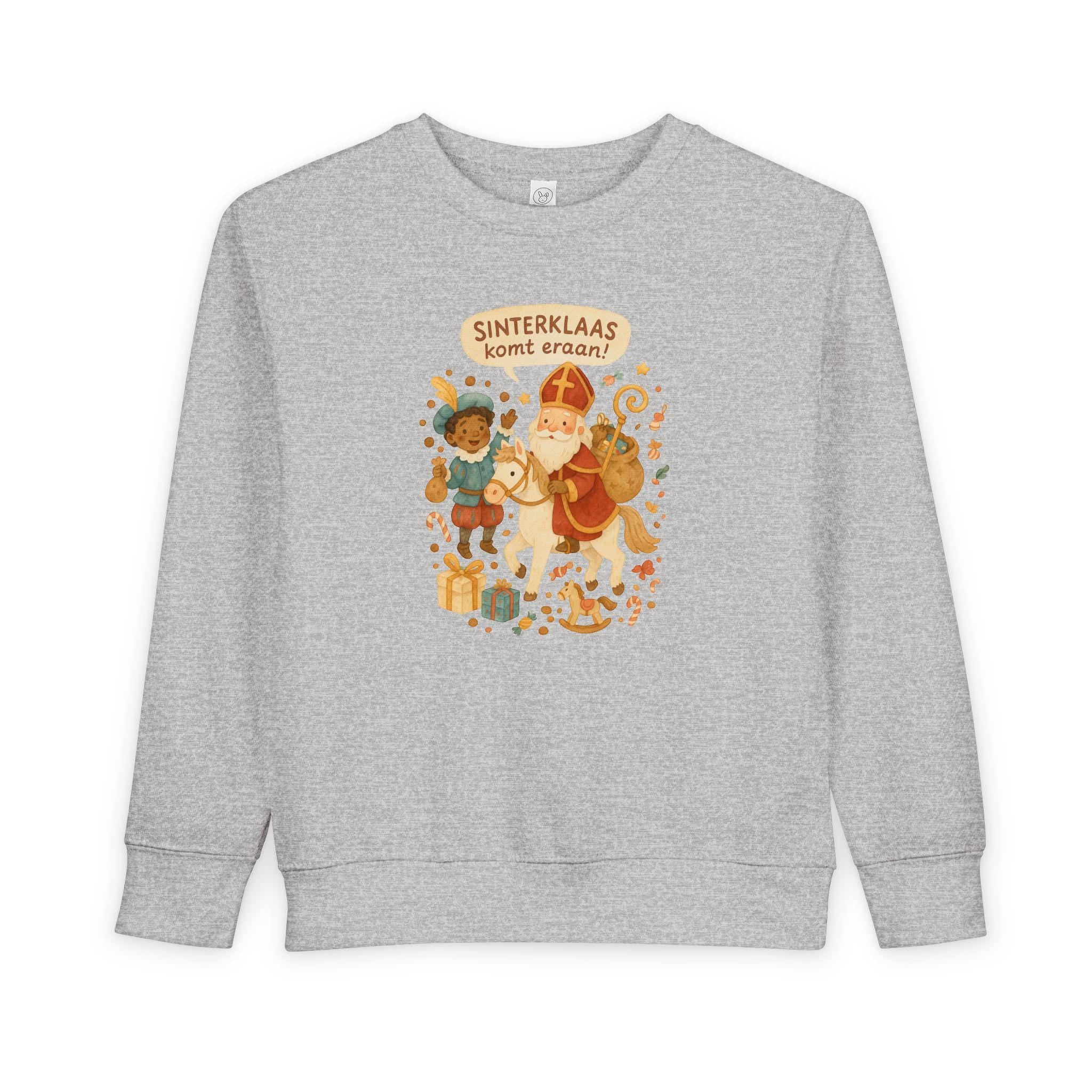 Sinterklaas Toddler Sweatshirt – Dutch Christmas Kids Jumper – Sinterklaas Gift – Dutch Holiday Sweater – European Christmas Shirt for Kids