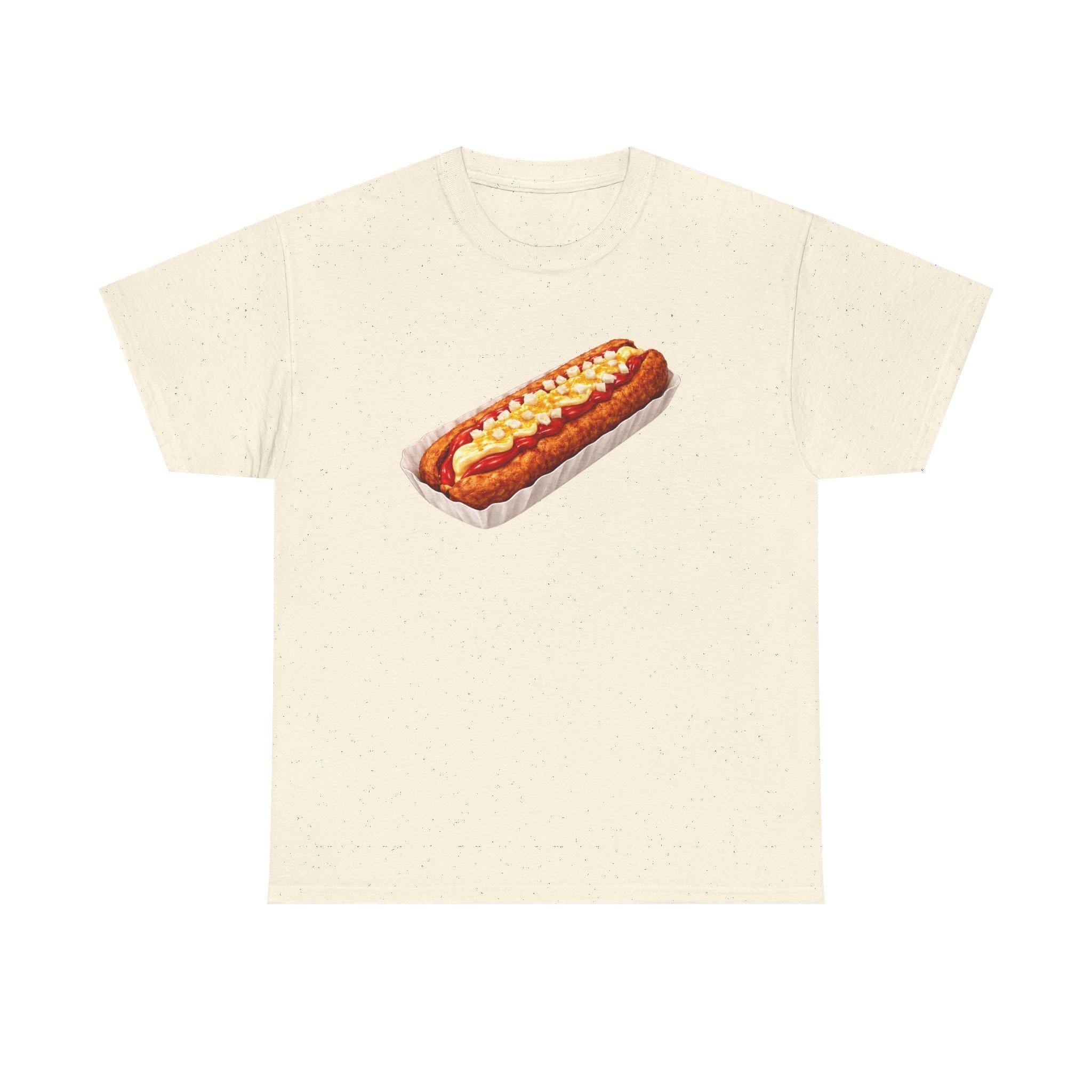 Frikandel Speciaal Shirt | Dutch Street Food Tee | Netherlands Snack Bar Shirt |  Amsterdam Food Shirt | Dutch Snack Graphic Tee | European