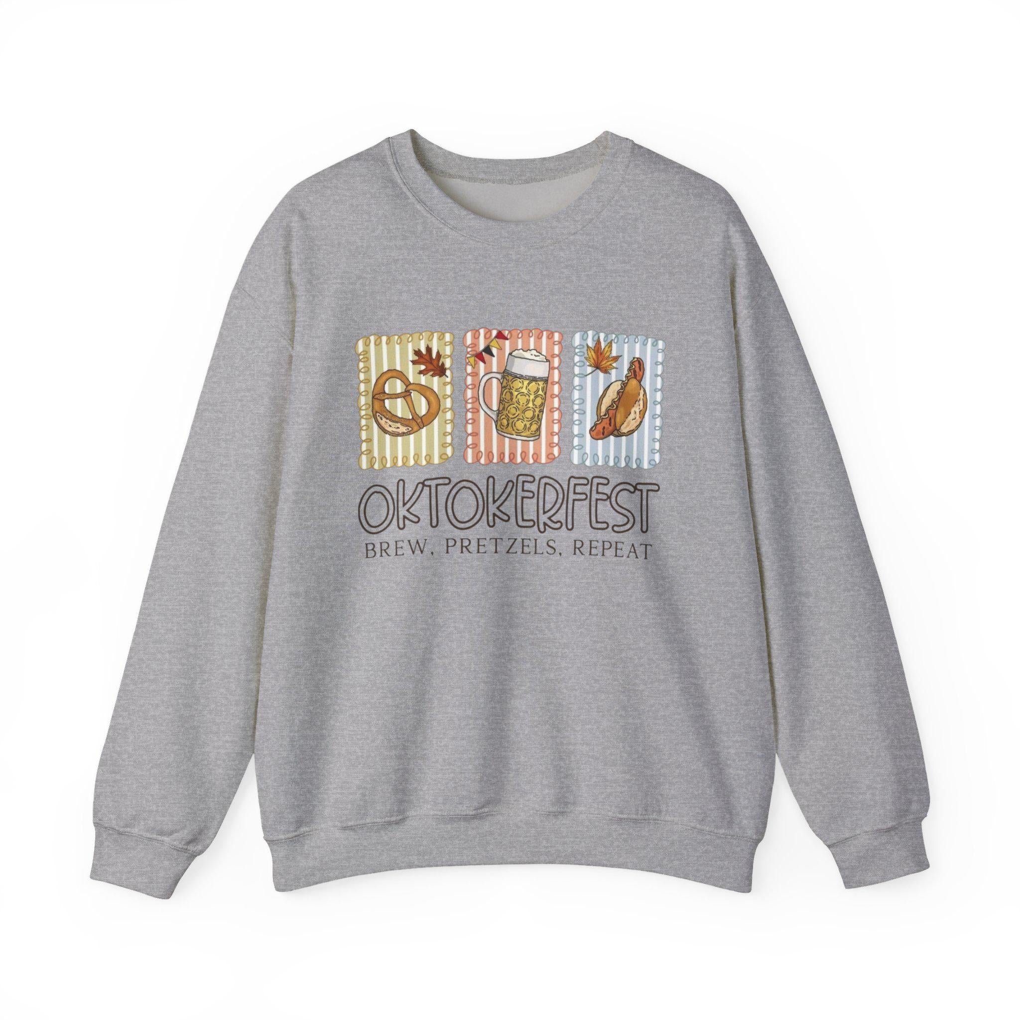 Oktoberfest Sweatshirt Women, Cute Beer Girl Crewneck, Bavarian Festival Jumper, Fall Beer Party Sweater, Cozy Oktoberfest Gift