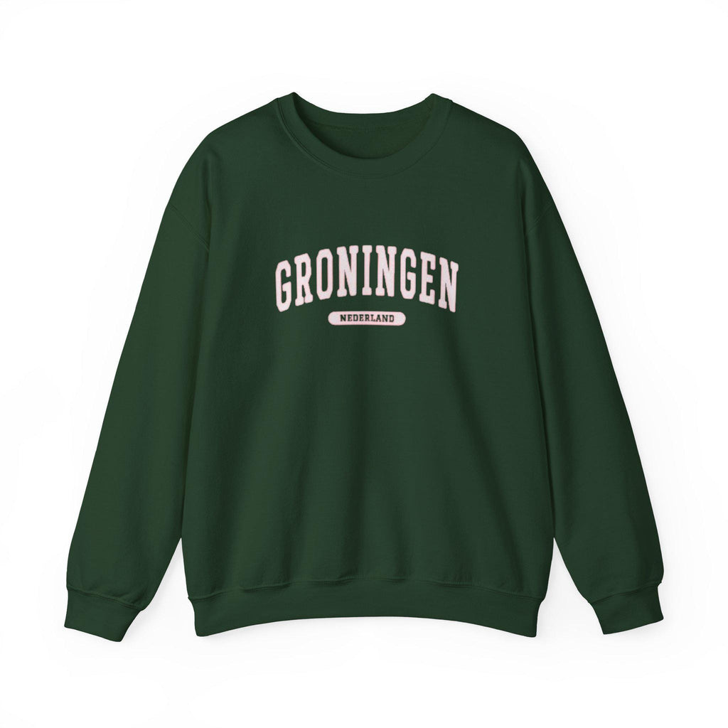 Groningen Crewneck Sweatshirt | Cozy Dutch City Sweater | Groningen University Gift | Unisex Netherlands Apparel