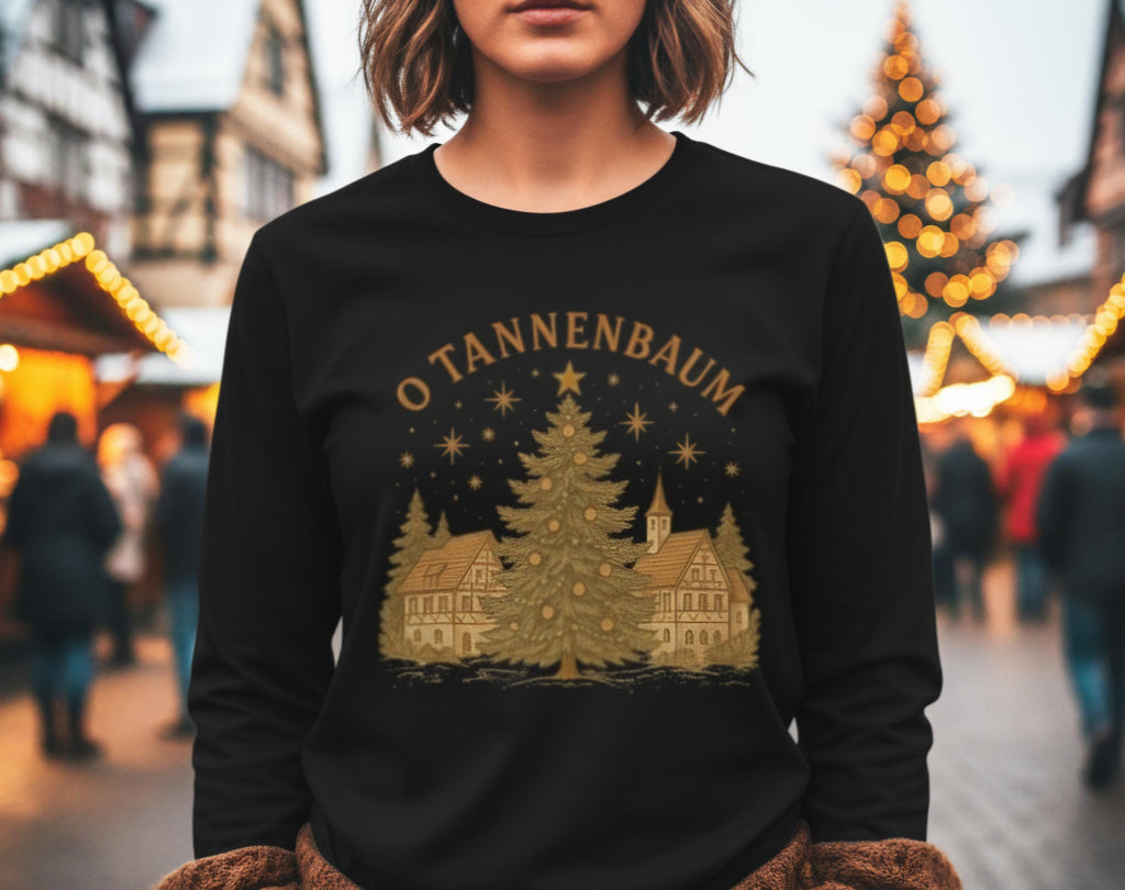 German Christmas St. Nicholas Shirt – Sinterklaas Nikolaus Tee | European Holiday Long Sleeve | Vintage Christmas Top