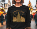 German Christmas St. Nicholas Shirt – Sinterklaas Nikolaus Tee | European Holiday Long Sleeve | Vintage Christmas Top