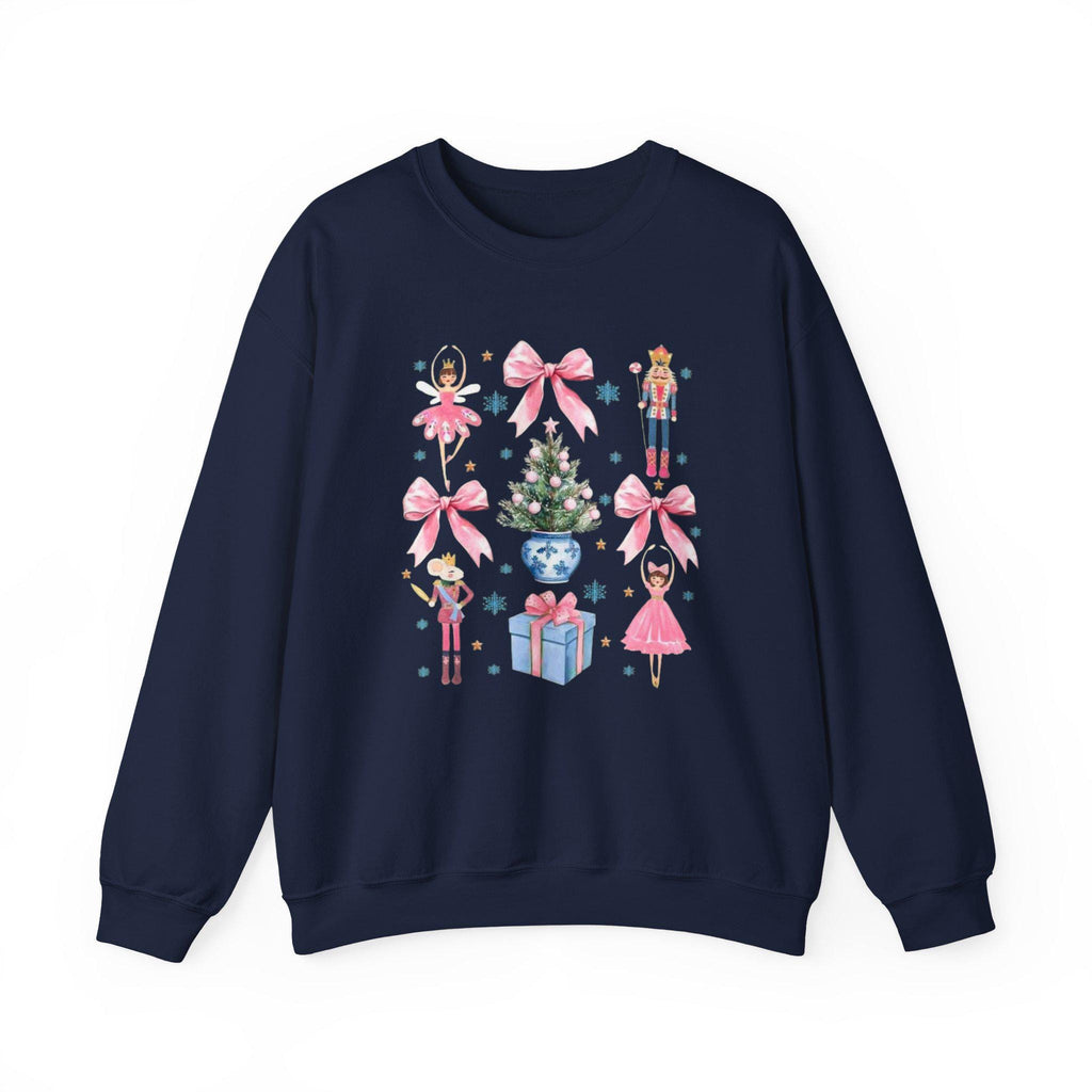 Ballet Christmas Sweatshirt: Nutcracker Holiday Crewneck
