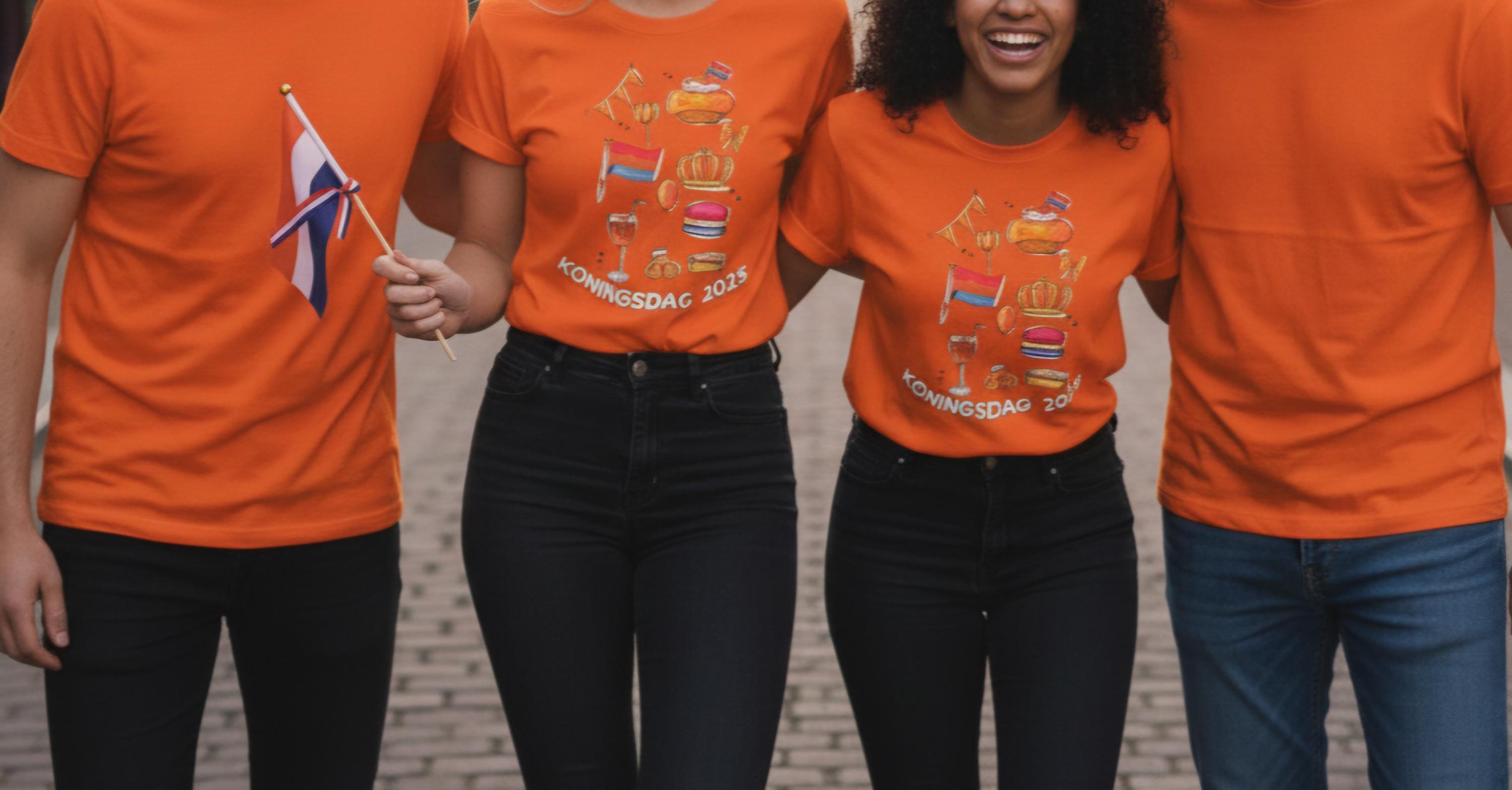 Koningsdag 2025 T Shirt | Dutch Kings Day Shirt | Netherlands Orange Tee | Holland Celebration Shirt | Dutch Pride Gift