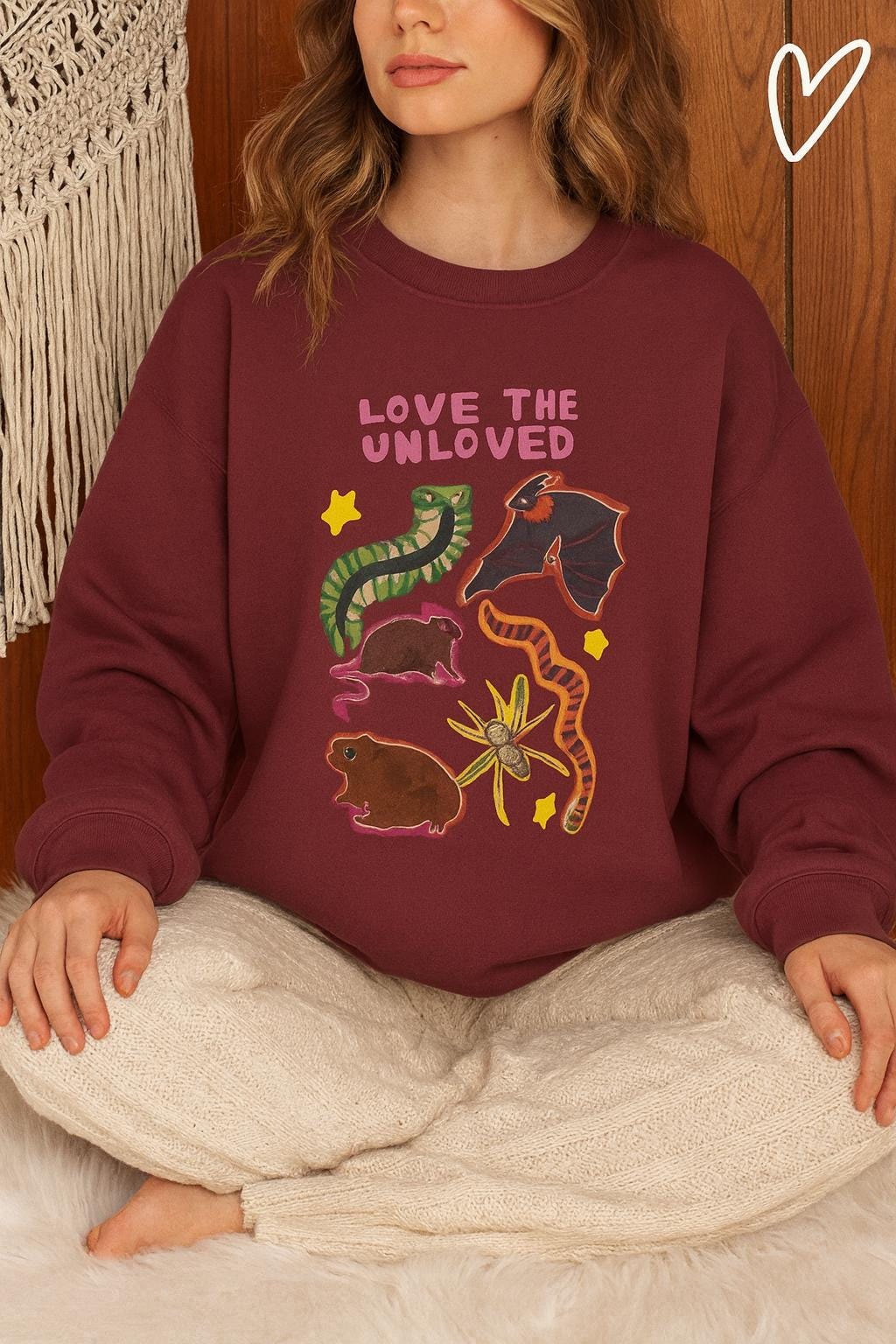Love the Unloved Sweatshirt • Animal Rescue Crewneck • Adopt Don’t Shop Sweater • Pet Lover Gift • Humane Society Crew • Kindness & Animal