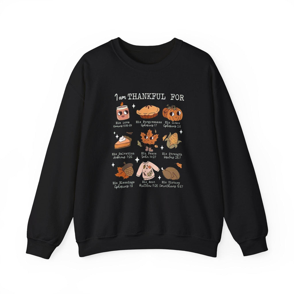 Thankful Thanksgiving Sweatshirt, Cozy Fall Crewneck, Autumn Aesthetic Sweater, Grateful Pullover, Unisex Thanksgiving Shirt
