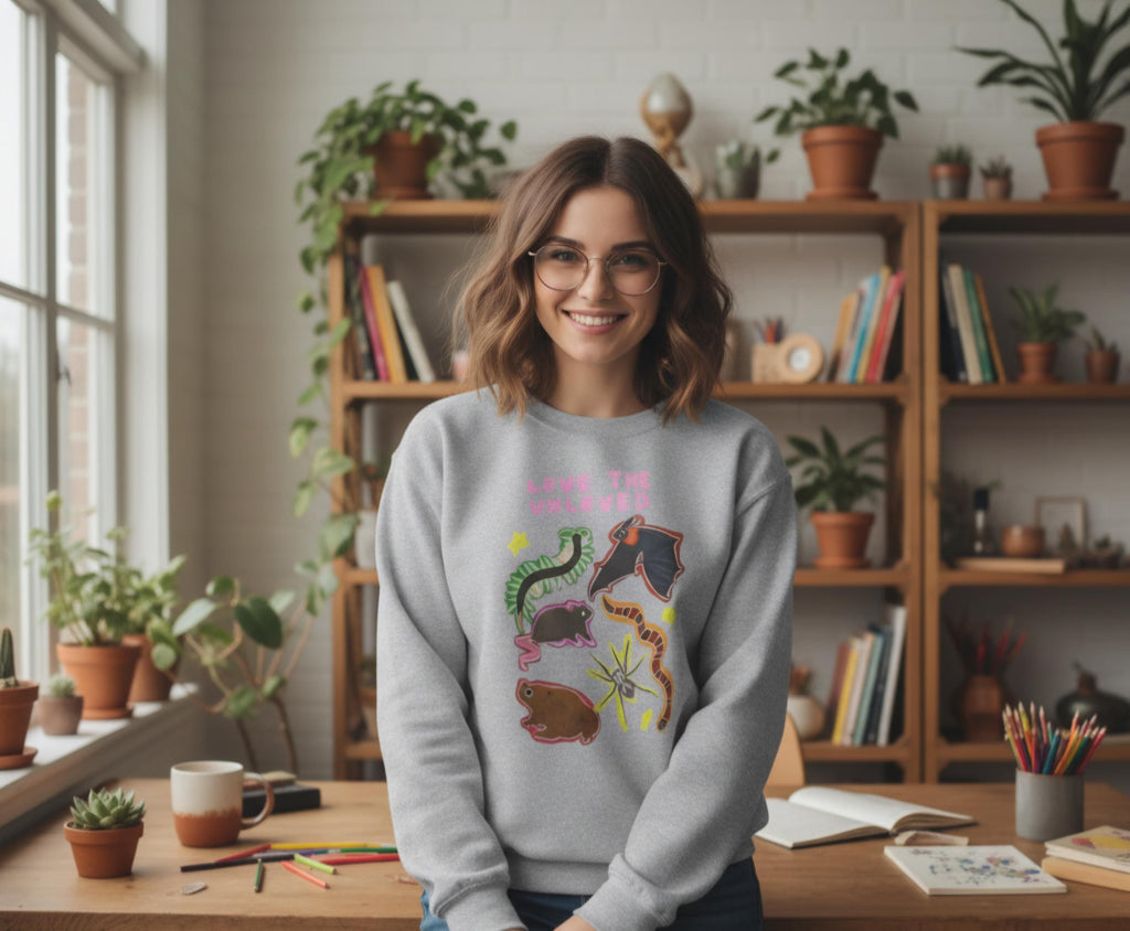 Love the Unloved Sweatshirt • Animal Rescue Crewneck • Adopt Don’t Shop Sweater • Pet Lover Gift • Humane Society Crew • Kindness & Animal