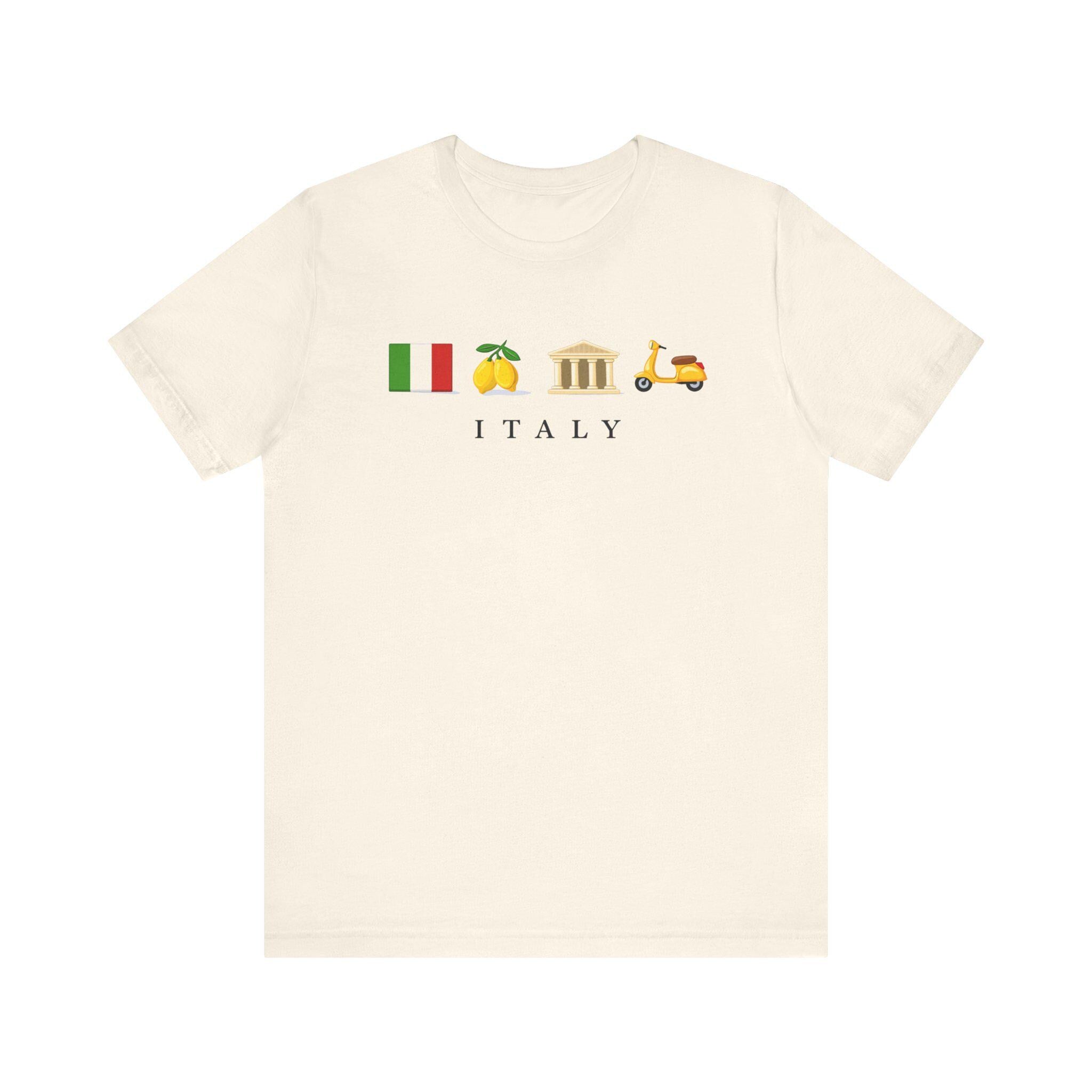 Italy Travel Shirt, Italian Vacation, Amalfi Coast Shirt, Vespa Lemon Italy Graphic Tee, Italian Summer Shirt, Italy Tourist Gift, Europe