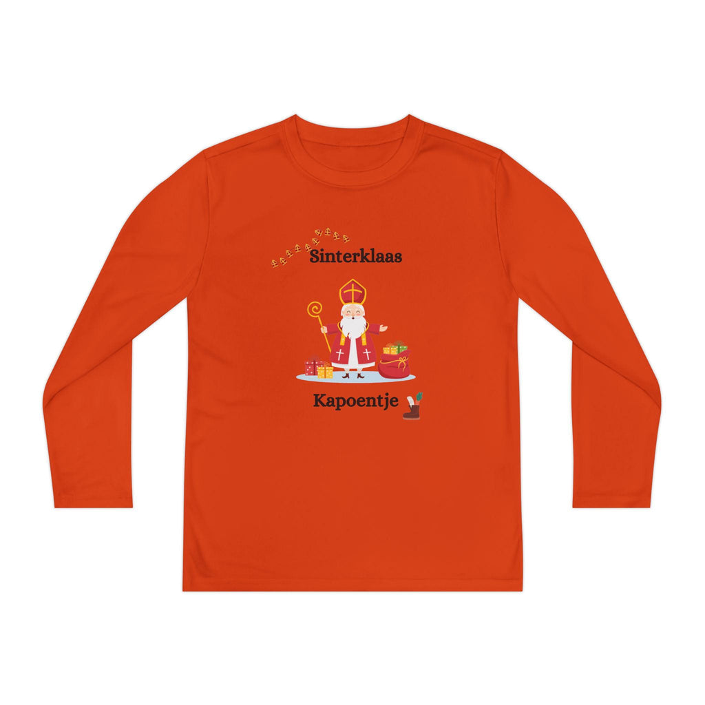 Youth Sinterklaas Long Sleeve Shirt • Dutch Holiday Kids Tee • Saint Nicholas Christmas Top