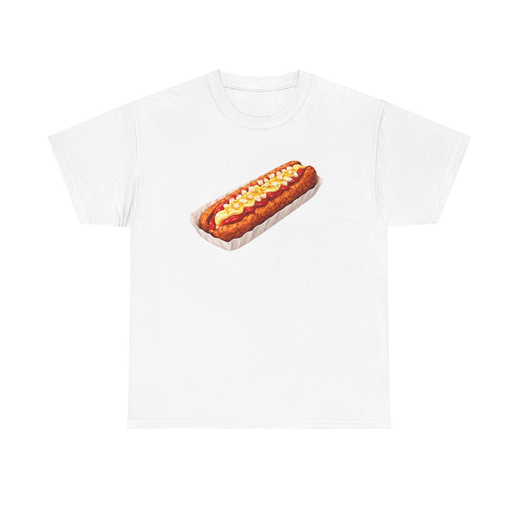 Frikandel Speciaal Shirt | Dutch Street Food Tee | Netherlands Snack Bar Shirt |  Amsterdam Food Shirt | Dutch Snack Graphic Tee | European