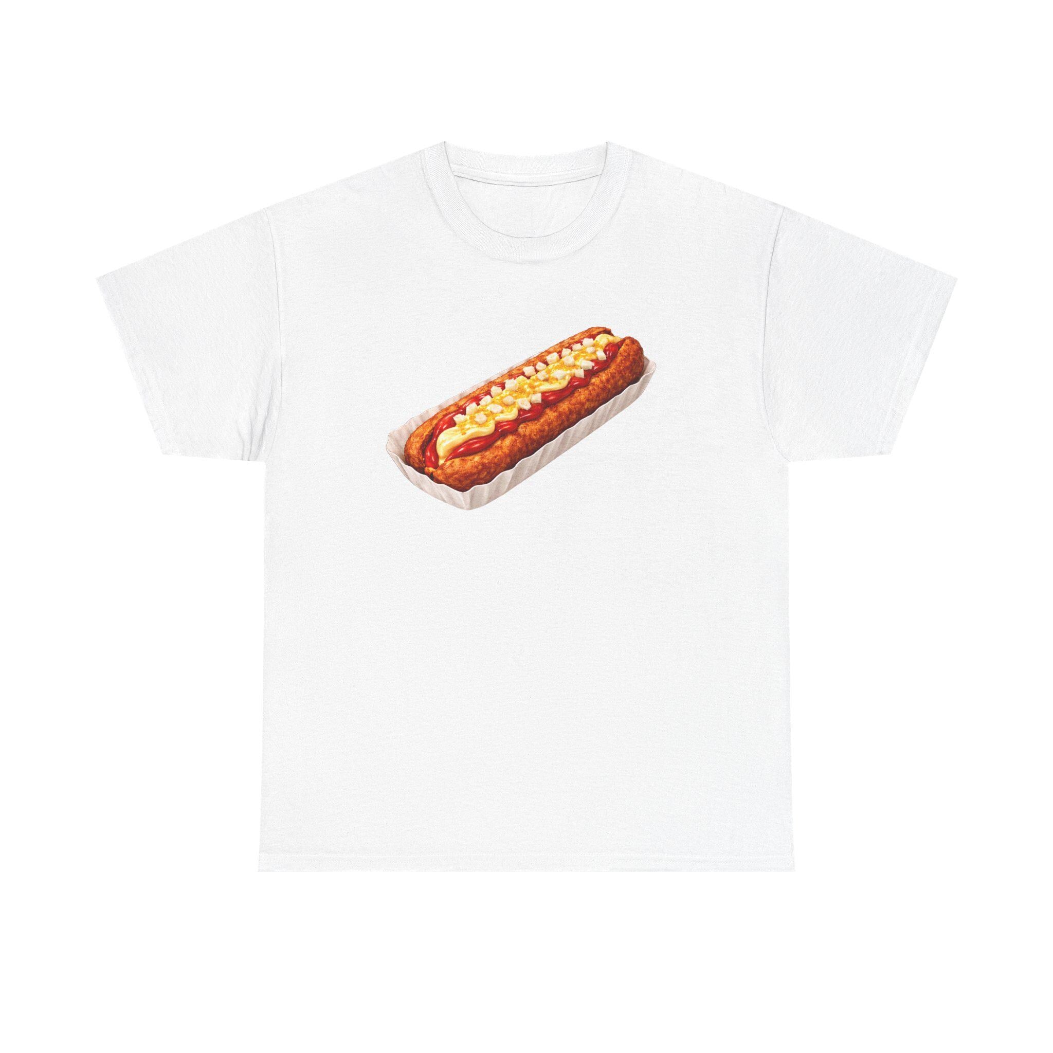 Frikandel Speciaal Shirt | Dutch Street Food Tee | Netherlands Snack Bar Shirt |  Amsterdam Food Shirt | Dutch Snack Graphic Tee | European