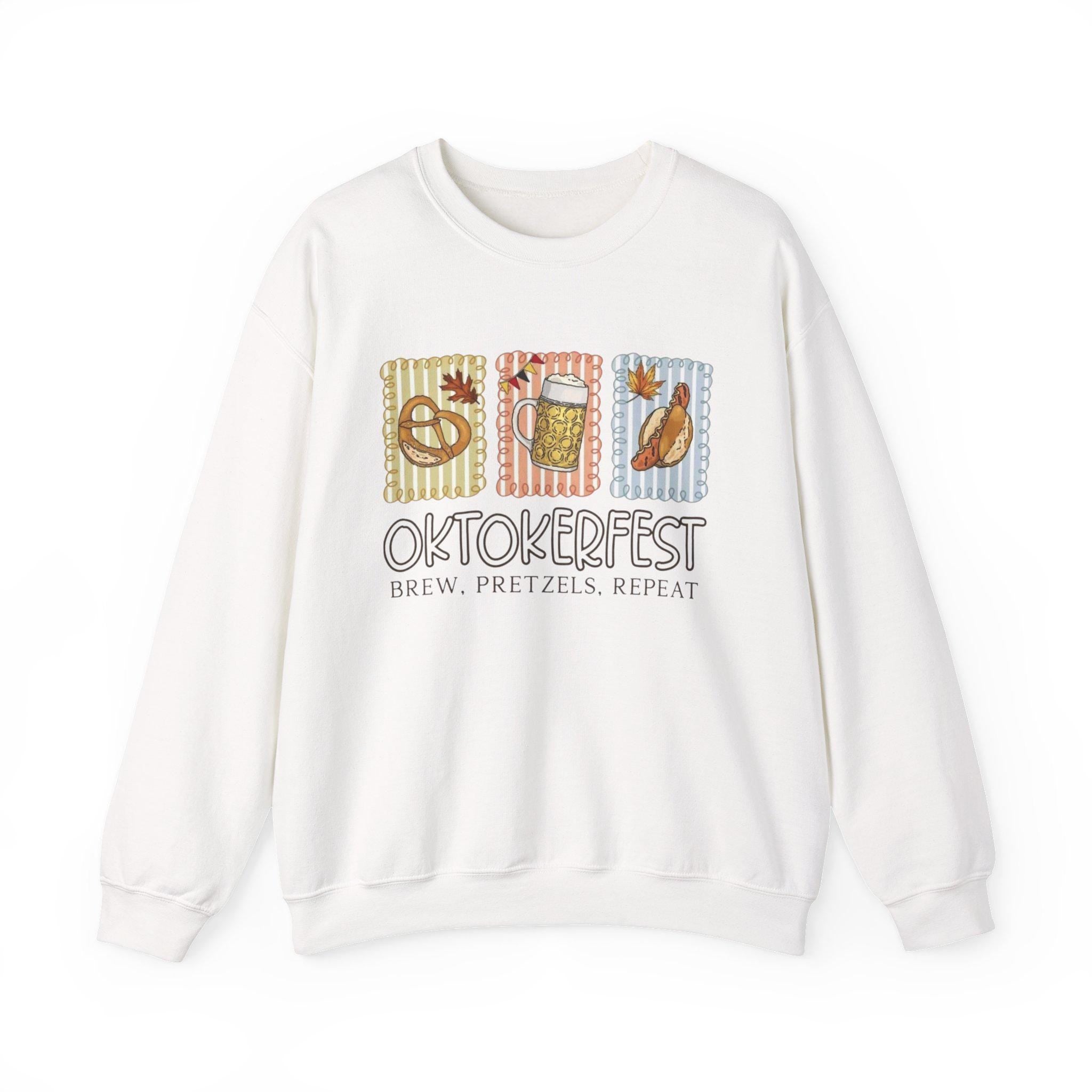 Oktoberfest Sweatshirt Women, Cute Beer Girl Crewneck, Bavarian Festival Jumper, Fall Beer Party Sweater, Cozy Oktoberfest Gift
