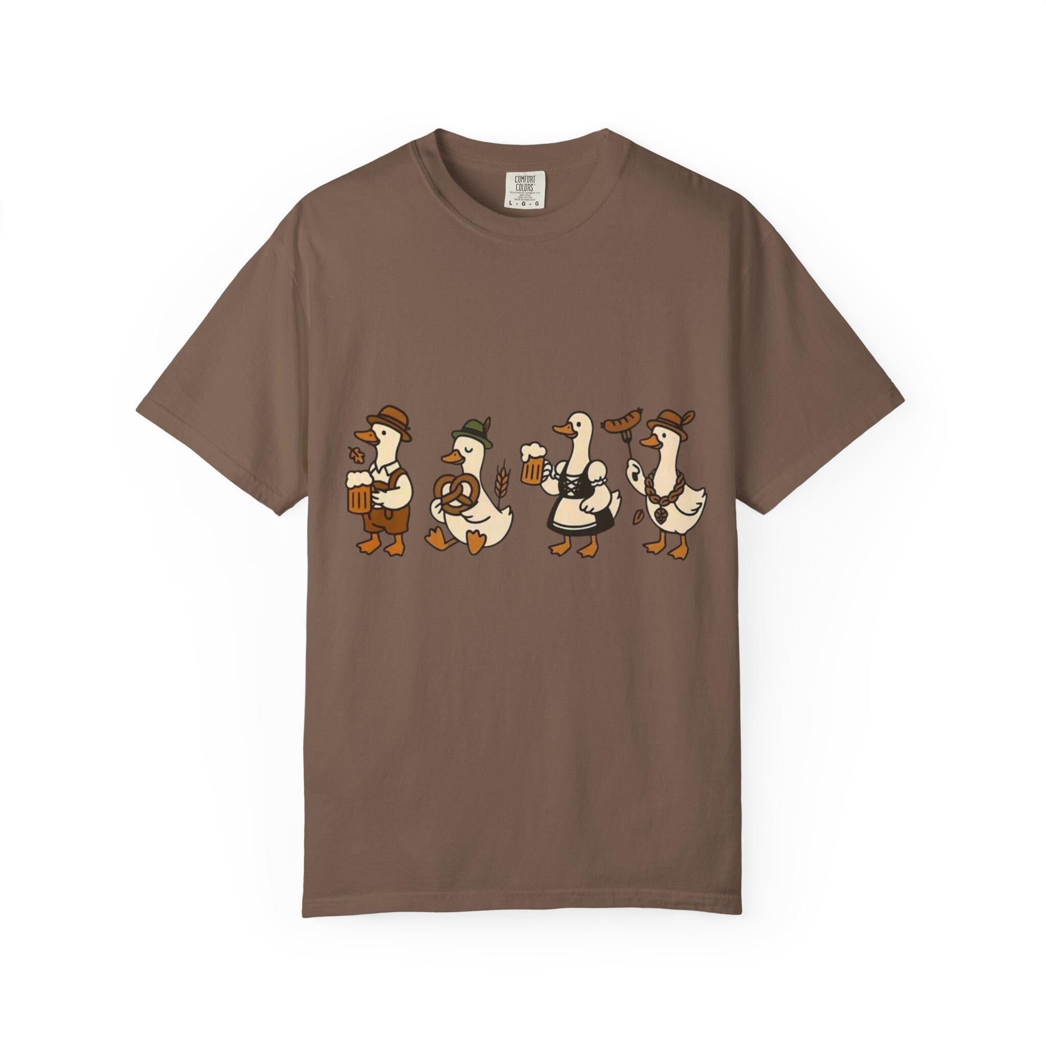 Silly Goose Oktoberfest T-Shirt • Funny German Beer Drinking Tee • Bavarian Festival Shirt for Beer Lovers
