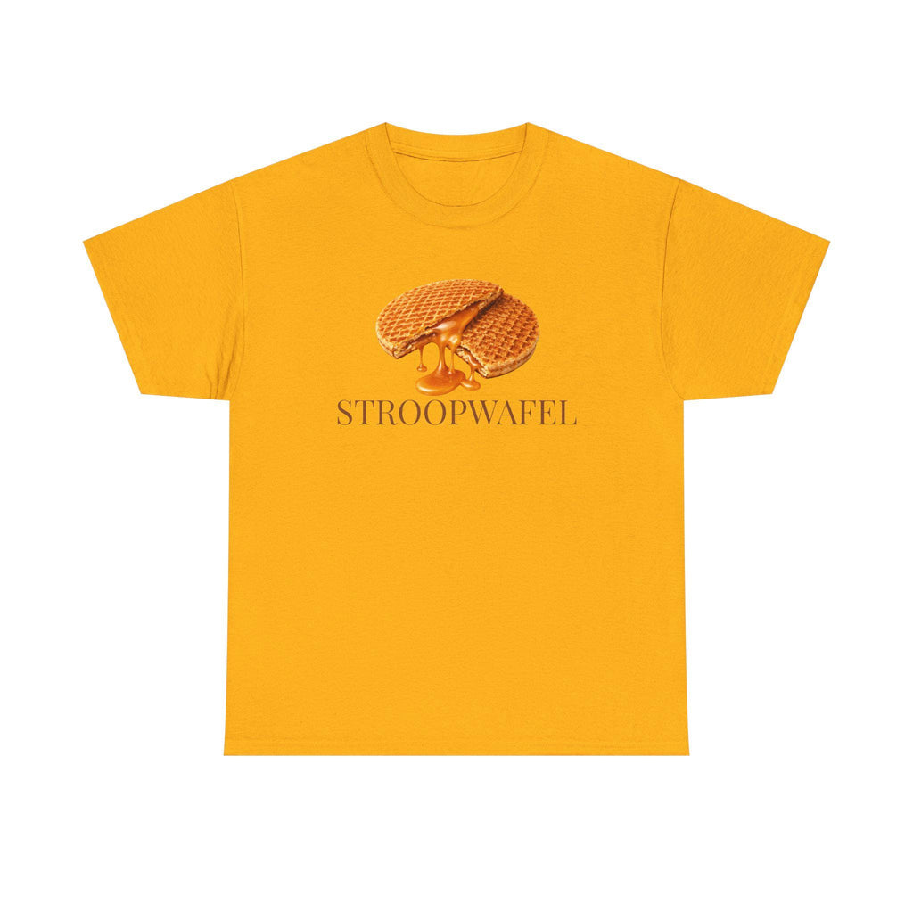 Stroopwafel Shirt | Dutch Dessert Tee | Netherlands Food Shirt | Amsterdam Travel Shirt | Stroopwafel Lover Gift | European Food Graphic Tee