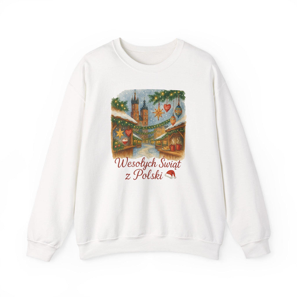 Polish Christmas Sweatshirt • Wigilia Holiday Jumper • Polish Heritage Crewneck • Traditional Polish Gift