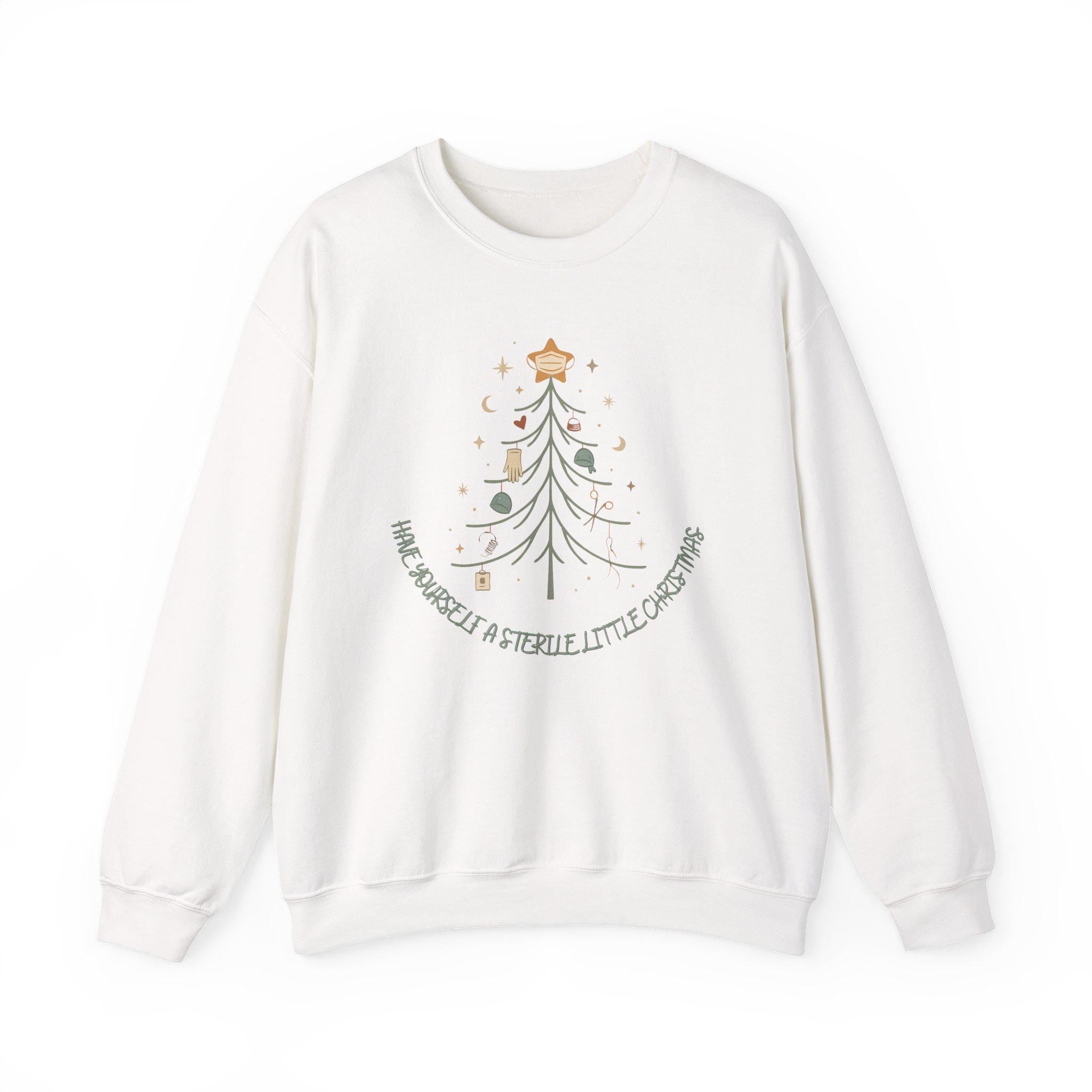Operating Room Christmas Sweatshirt • Scrub Life Holiday Jumper • OR Nurse Doctor Tech Gift • Medical Staff Holiday Sweater • Hospital Chris