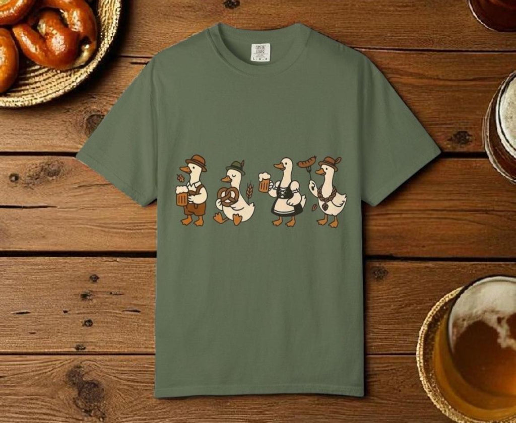 Silly Goose Oktoberfest T-Shirt • Funny German Beer Drinking Tee • Bavarian Festival Shirt for Beer Lovers